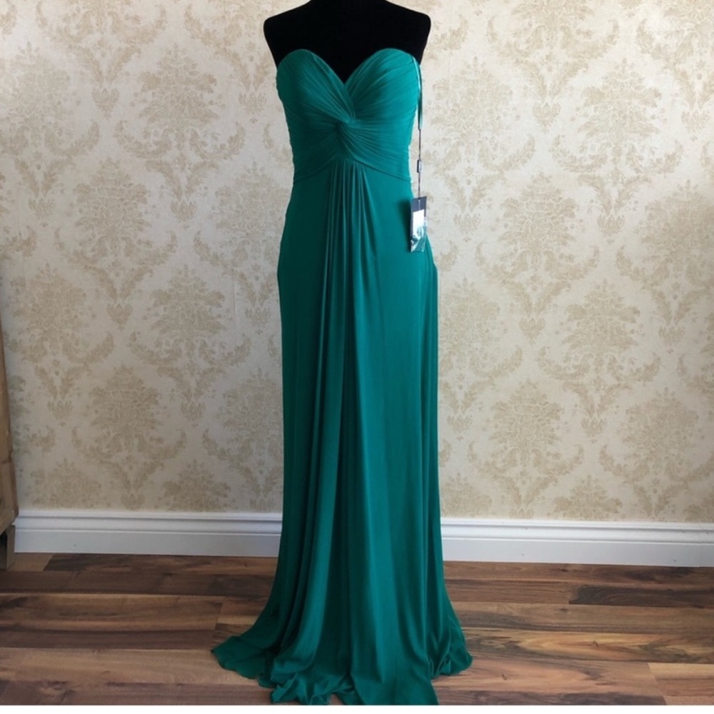 BNWT La Femme beaded gown